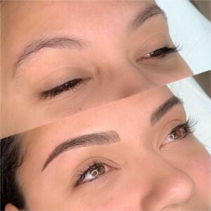 Makeupomg Microblading before and after