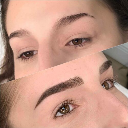 Makeupomg Microblading before and after